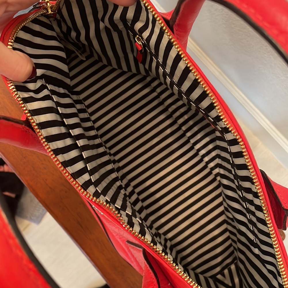 Red Kate Spade purse. - Picture 2 of 4